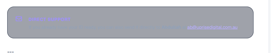 Enter Folder IDs